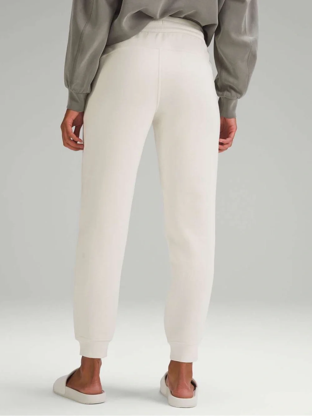 NWOT lululemon athletica Cream Joggers